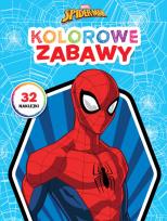 Okładka książki Kolorowe zabawy. Marvel Spider-Man