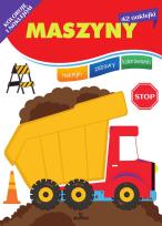 Okładka książki Koloruję i naklejam Maszyny