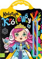 Okładka książki Koloruję królewny. Zaczarowana kredka