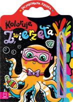 Okładka książki Koloruję zwierzęta. Zaczarowana kredka