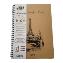 Opakowanie Kołoszkicownik 40K 160gsm Wieża Eiffla kraft