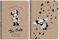 Opakowanie Kołozeszyt A4/80K kratka Minnie Mouse Kraft (5szt)
