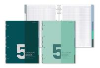 Opakowanie Kołozeszyt A5/100K kratka (5szt) TOP2000