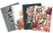 Opakowanie Kołozeszyt A5/100K kratka Flowers (5szt)