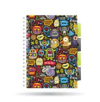 Opakowanie Kołozeszyt A5 100k kratka PP Coolpack scary stickers