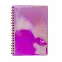 Opakowanie Kołozeszyt A5 holographic 100k. kratka 1szt.mix