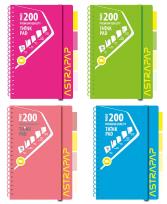 Opakowanie Kołozeszyt A5 Neon Line 200k.kratka 1szt.mix