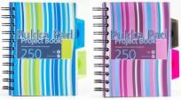 Opakowanie Kołozeszyt A6/250K linia Project Book (3szt) PUKKA