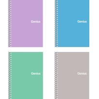 Opakowanie Kołozeszyt A6/80K kratka Genius mini 2 ASTRA