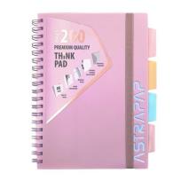 Opakowanie Kołozeszyt B5/200K Pastel PP ASTRA