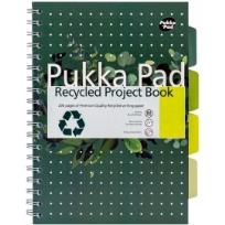 Opakowanie Kołozeszyt Pukka Pad B5 Project Book z recyklingu zielony