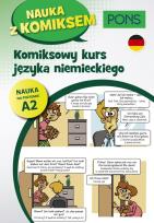 Okładka książki Komiksowy kurs języka niemieckiego Poziom A2 wyd.2 PONS