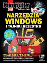 Okładka książki Komputer Świat Narzędzia Windows i tajniki..