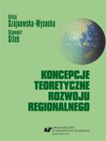 Okładka książki Koncepcje teoretyczne rozwoju regionalnego