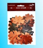 Opakowanie Koniczyny tonacja brązowa 44szt