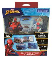 Opakowanie Konsola podręczna Compact Cyber Arcade®  Spider-Man ekran 2,5'' 150 gier w tym 10 z Spider-Manem JL2367SP
