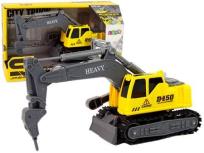 Opakowanie Koparka gąsiennicowa wiertnica żółta 1:16