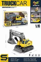 Opakowanie Koparka ze światłem i dźwiękiem 1:16