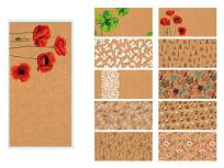 Opakowanie Koperta kolorowa DL naturalna (20szt)