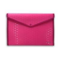 Opakowanie Koperta na zatrzask A4 LUX różowa