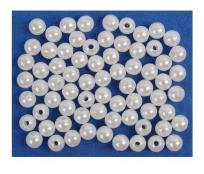 Opakowanie Koraliki 8mm białe