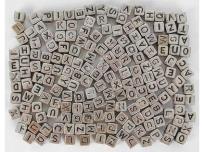 Opakowanie Koraliki ABC 05 srebrne