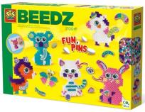 Opakowanie Koraliki do prasowanek brokatowe zwierzęta FunPins