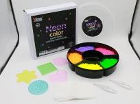 Opakowanie Koraliki do zaprasowania neonowe