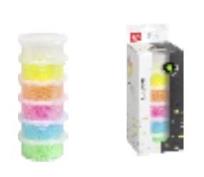 Opakowanie Koraliki do zaprasowywania fluo 6 kolorów