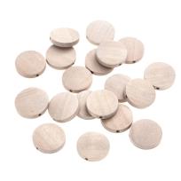 Opakowanie Koraliki monetki drewniane 20mm 20szt