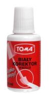 Opakowanie Korektor w płynie 20ml pędzel TOMA