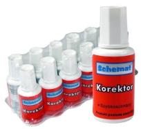 Opakowanie Korektor w płynie z pędzelkiem 15ml (12szt)