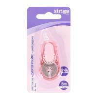 Opakowanie Korektor w taśmie 5mmx6m różowy STRIGO