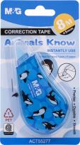 Opakowanie Korektor w taśmie Animal Planet 8mx5mm mix