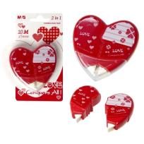 Opakowanie Korektor w taśmie Love 5mm M&G