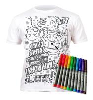 Opakowanie Koszulka do wielokrotnego kolorowania Elfy 7-8