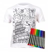 Opakowanie Koszulka do wielokrotnego kolorowania Elfy 9-11