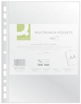 Opakowanie Koszulki na dokumenty Q-CONNECT A4 krystal 100 sztuk