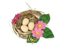 Opakowanie Koszyk z pisankami 13x11x4cm