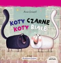 Okładka książki Koty czarne, koty białe - uszkodzone