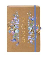 Okładka książki Kraft Blue A5 TNS kalendarz 2025