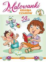 Okładka książki Kraina czarów. Malowanki. Seria z misiem