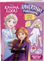 Okładka książki Kraina lodu Ubieranki naklejanki SDU-9111