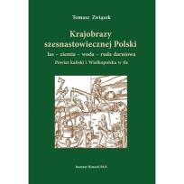 Okładka książki Krajobrazy szesnastowiecznej Polski las ziemia woda ruda darniowa