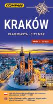 Okładka książki Kraków - plan miasta
