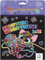 Okładka książki Kreatywne wydrapywanki. Kotki