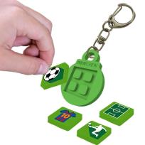 Opakowanie Kreatywny silikonowy breloczek Piłka Nożna