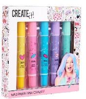 Opakowanie Kreda do włosów 5szt CREATE IT!
