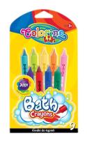 Opakowanie Kredki do kąpieli 9 kol.Colorino 345242