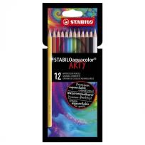 Opakowanie Kredki drewniane STABILO Aquacolor ARTY 12 kolorów
